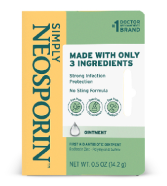 Neosporin Simply NEOSPORIN® Product Packaging.